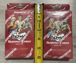 Street Fighter Alpha: Warriors' Dreams Trading Cards Collector Box Lot of 2 - Image 3