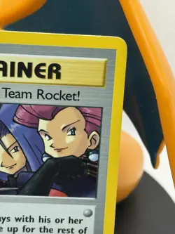 Pokemon Team Rocket 1st Edition Rare Holo Card 'Here Comes Team Rocket!' 15/82 - Image 3