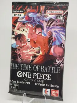 One Piece TCG The Time of Battle Booster Pack OP-16 - Sealed English Edition New - Image 1