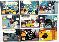 1993 Upper Deck Looney Tunes Michael Jordan Featured Cards ~ Set of 9 ~ MINT - Image 2