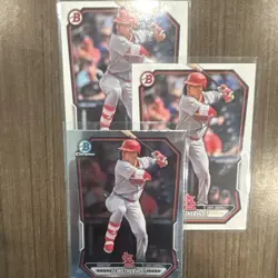 🔥🔥2026 Topps Bowman Chrome JJ Wetherholt 3-Card Lot Chrome & 2 Base Paper⚾⚾ - Image 1