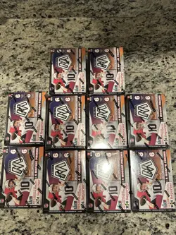 LOT OF 10 - 2022 Mosaic NFL Blaster Box Sealed Football Cards - Brock Purdy RC - Image 3