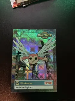 1999 Upper Deck Digimon Piximon #52 - Holo Foil U5 Of 8 Gold Label - Image 1