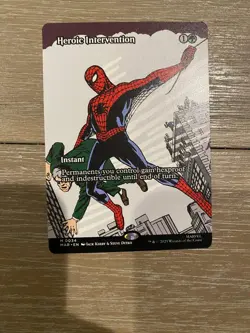 🔮 MTG: Marvel's Spider-Man Heroic Intervention Borderless #0034 - Image 1