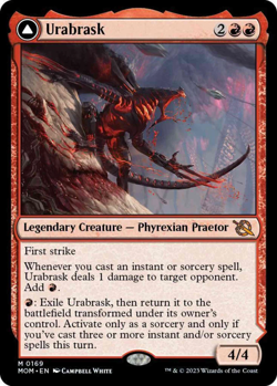 Urabrask The Great Work - NM (MTG March of the Machine 169) - Image 1