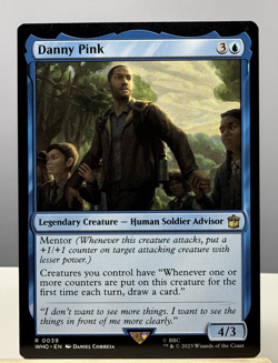MTG Danny Pink WHO 39 - Doctor Who Magic The Gathering Card - Image 1
