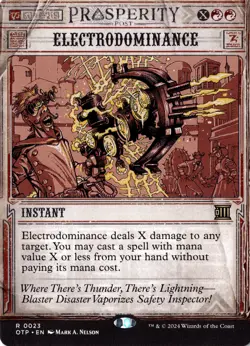 Electrodominance Non-Foil Outlaws of Thunder Junction: Breaking News 23 NM MTG - Image 1