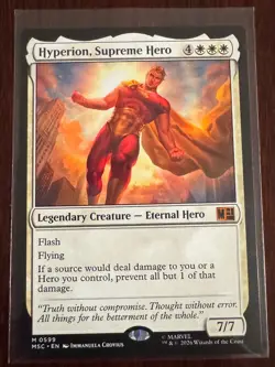 Hyperion, Supreme Hero Commander: Marvel Super Heroes Regular - Image 1