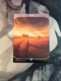 Plains Extended Art - NM - 212/216 Unstable MTG Land - Image 1
