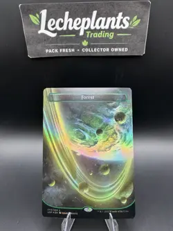 Forest (244) (Borderless) Unfinity Foil - Image 1