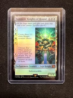 Magic The Gathering - Summon: Knights of Round Final Fantasy Foil - Image 1