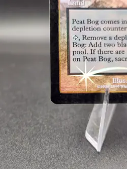 MTG Peat Bog FOIL – Mercadian Masques - English Lightly Played - Image 5