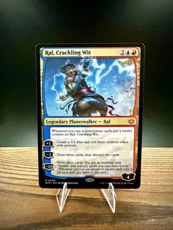 Ral, Crackling Wit (BLB 0230) Bloomburrow Regular, Magic The Gathering - Image 1