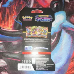 Pokemon TCG Mega Evolution Phantasmal Flames 4 Sleeved Sealed Boosters - Image 3