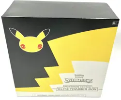 POKEMON CENTER CELEBRATIONS ELITE TRAINER BOX – FACTORY SEALED – CASE FRESH - Image 1