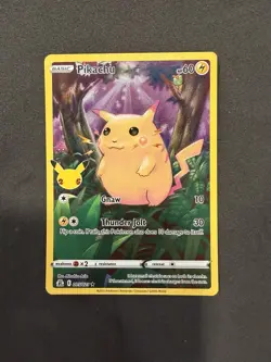 Pokemon Celebrations #005/025 Pikachu Holo - Image 1