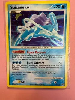 Pokemon TCG Suicune Secret Wonders Holo Rare NM 15/132 - Image 1