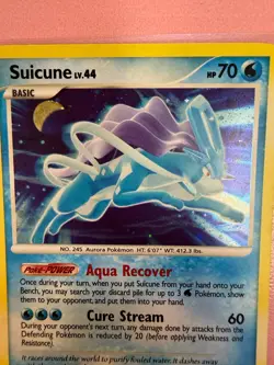 Pokemon TCG Suicune Secret Wonders Holo Rare NM 15/132 - Image 2