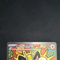 Pokemon Meowth ex Pokemon Perfect Order 121/088 Double Rare Holo Full Art ENG - Image 5
