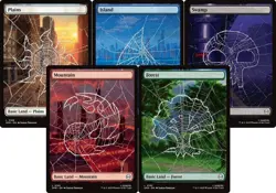 Land Set (Full Art) [Marvel's Spider-Man] MTG - Image 1