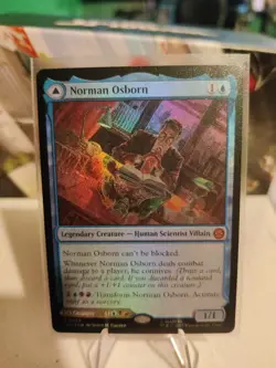 MTG Norman Osborn   Green Goblin - Foil, NM-Mint, English Marvel's Spider-Man - Image 1