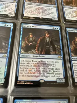 1X Identity Thief FOIL MtG Launch Promo NM (Z) - Image 1