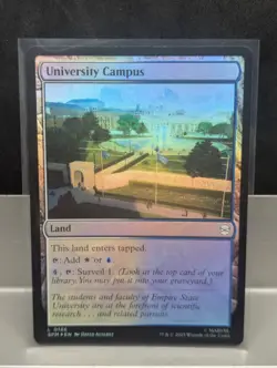 University Campus FOIL X1 NM Marvel's Spider Man MTG - Image 1