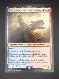 Mary Read and Anne Bonny #61 (NM) Assassin's Creed ACR Magic MTG - Image 3