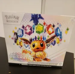 Pokemon Prismatic Evolution ETB FACTORY SEALED Elite Trainer Box MINT CONDITION - Image 1