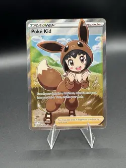 Pokemon Holofoil - Poke Kid (Full Art) - 070/072 / NM / English - Image 1
