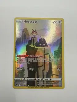 Pokemon TCG Hoothoot TG12/TG30 Astral Radiance Trainer Gallery Holo Eng LP - Image 1