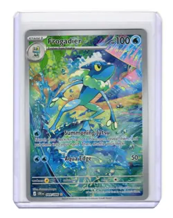 Frogadier 089/086 Holo Illustration Rare Chaos Rising Pokemon Near Mint - Image 1
