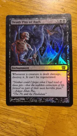 MTG Death Pits of Rath 8th Edition Foil - Image 2