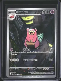 Slowbro 090/084 Illustration Rare Pitch Black Pokemon Holo NM/M - Image 1