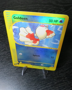 Pokemon Goldeen Reverse Holo EXpedition Base Set 111/165 LP - Image 4