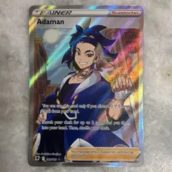 Pokemon TCG Adaman 181/189 Astral Radiance Ultra Rare Full Art Holo EN - Image 1