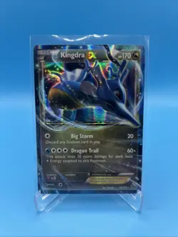Pokemon Kingdra EX Fates Collide 73/124 Holo Rare FULL ART SET COLLECT - Image 1