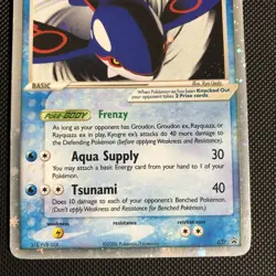 Pokemon TCG - Kyogre ex 037 LP Holo Collectors Tin Promo - Image 3