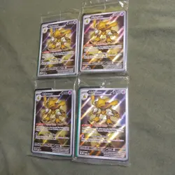 *SEALED* NM+ Alakazam 009 All 4 Black Star Promo Mega Evolution Pokemon Tcg - Image 2