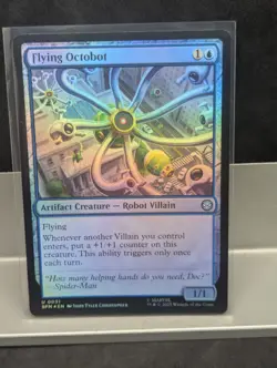 Flying Octobot FOIL X1 NM Marvel's Spider Man MTG - Image 1