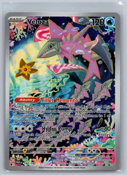 Veluza 192/182 Illustration Rare Paradox Rift Pokemon Holo Near Mint - Image 1