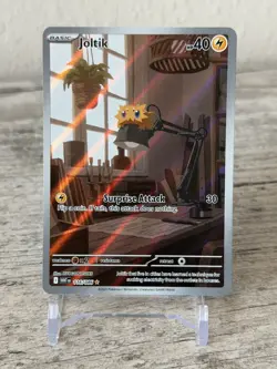 Pokemon Joltik Illustration Rare 116/086 SV: White Flare NM - Image 1