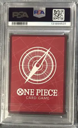 2025 One Piece English Shanks 2nd Anniversary Set Leader #OP09-001 PSA 10 - Image 2