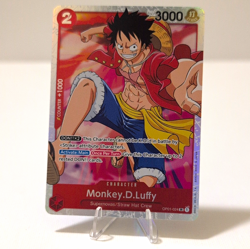 One Piece CCG Monkey D. Luffy OP01-024 Character Foil SR Alt Art EN - Image 1