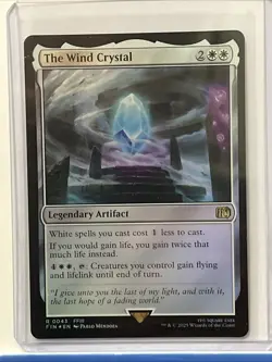 MTG - The Wind Crystal FOIL R FINAL FANTASY 43 NM - Image 1