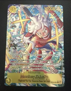 Monkey.D.Luffy EB04-061 Alternate Art Adventure on Kami's Island- NM or better - Image 1