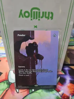 Ponder 0013 Borderless MTG Spider-Man Non-Foil - NM/M - - Image 1