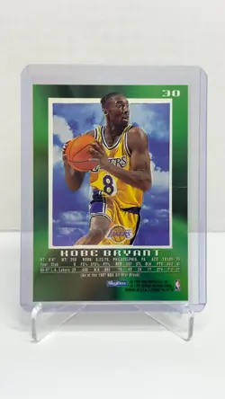 SkyBox 1996-97 E-X2000 Kobe Bryant #30 Los Angeles Lakers NBA Rookie Card - Image 3
