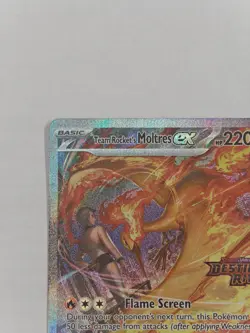 Team Rockets Moltres EX Destined Rivals 229/182 Near Mint - Image 2