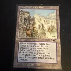 Balduvian Trading Post Alliances MTG Regular Rare Card - Image 1